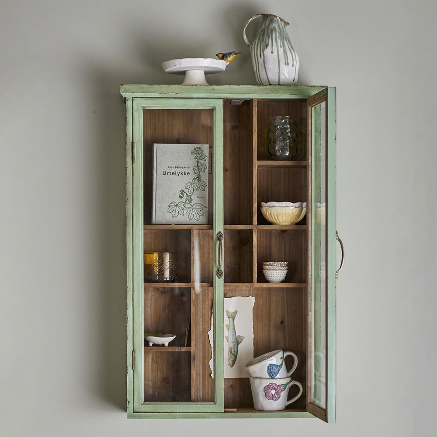 Hazem Cabinet - Green Firwood