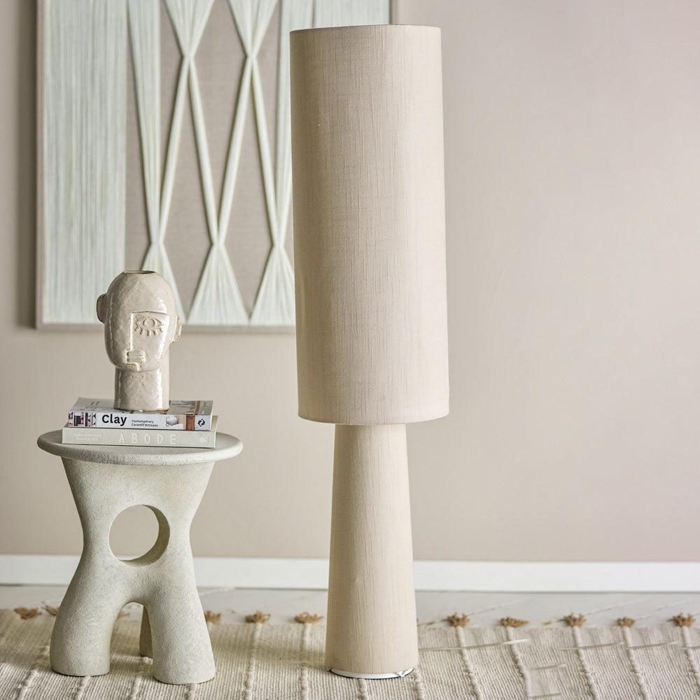 Emmie Floor Lamp - Linen