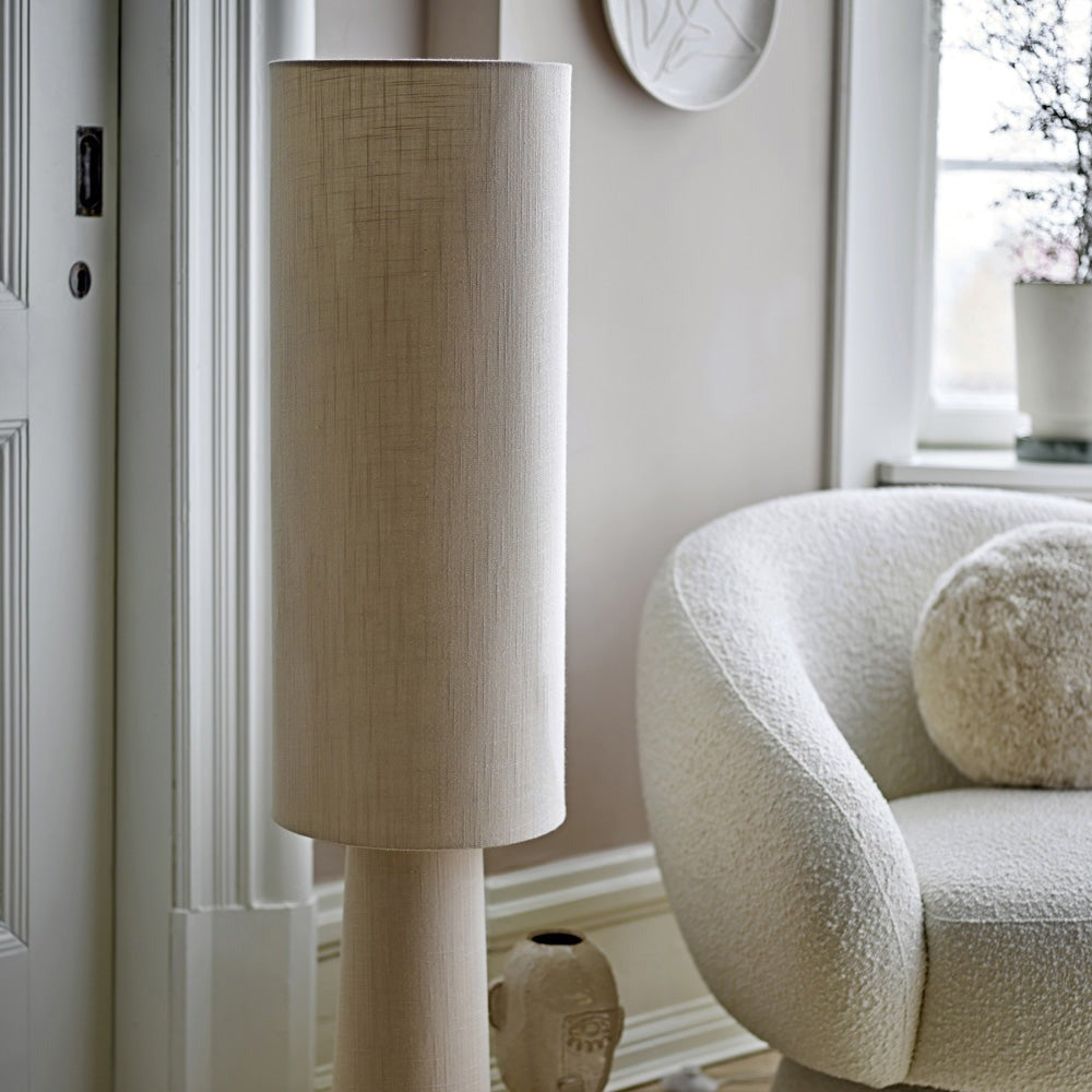 Emmie Floor Lamp - Linen