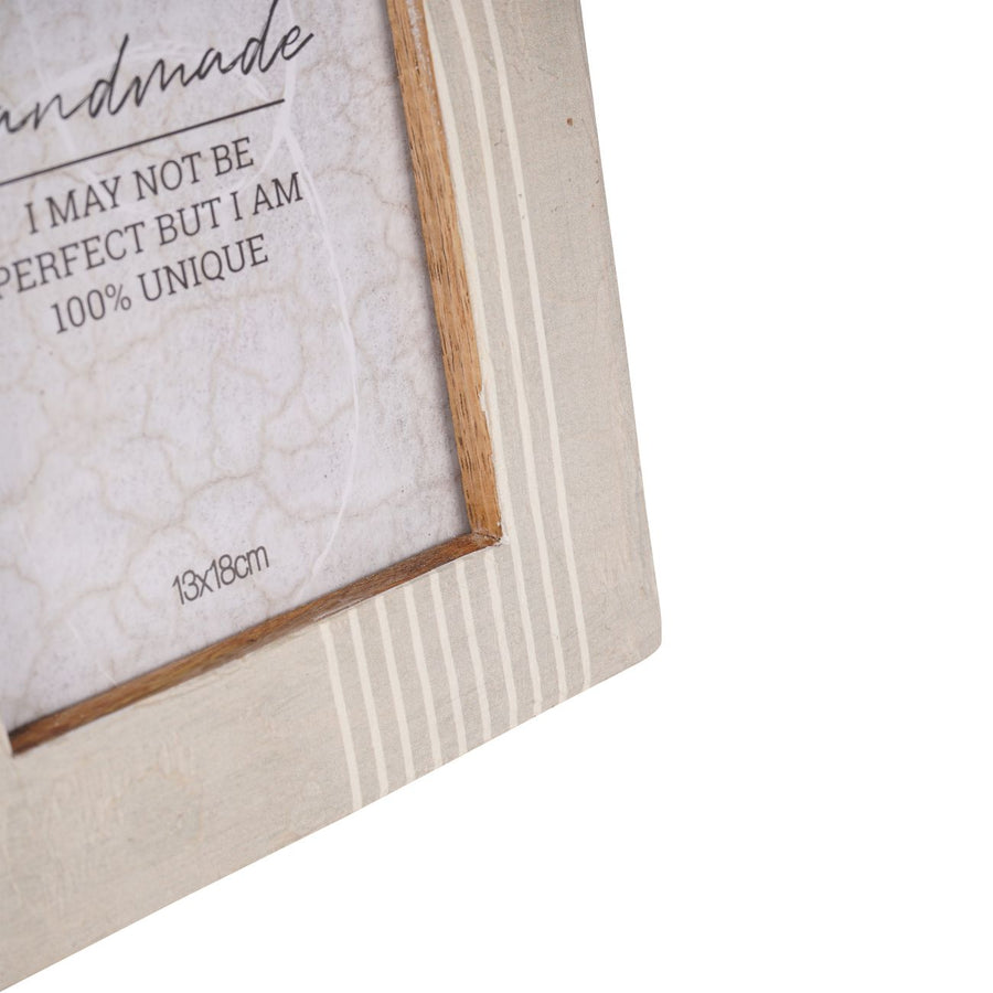 Photo Frame Mango Wood Beige 13x18cm