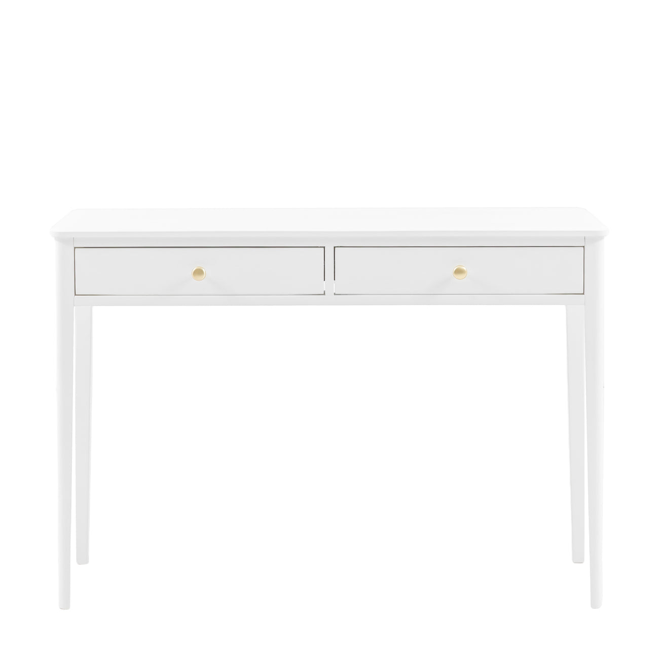 Acton 2 Drawer Console White
