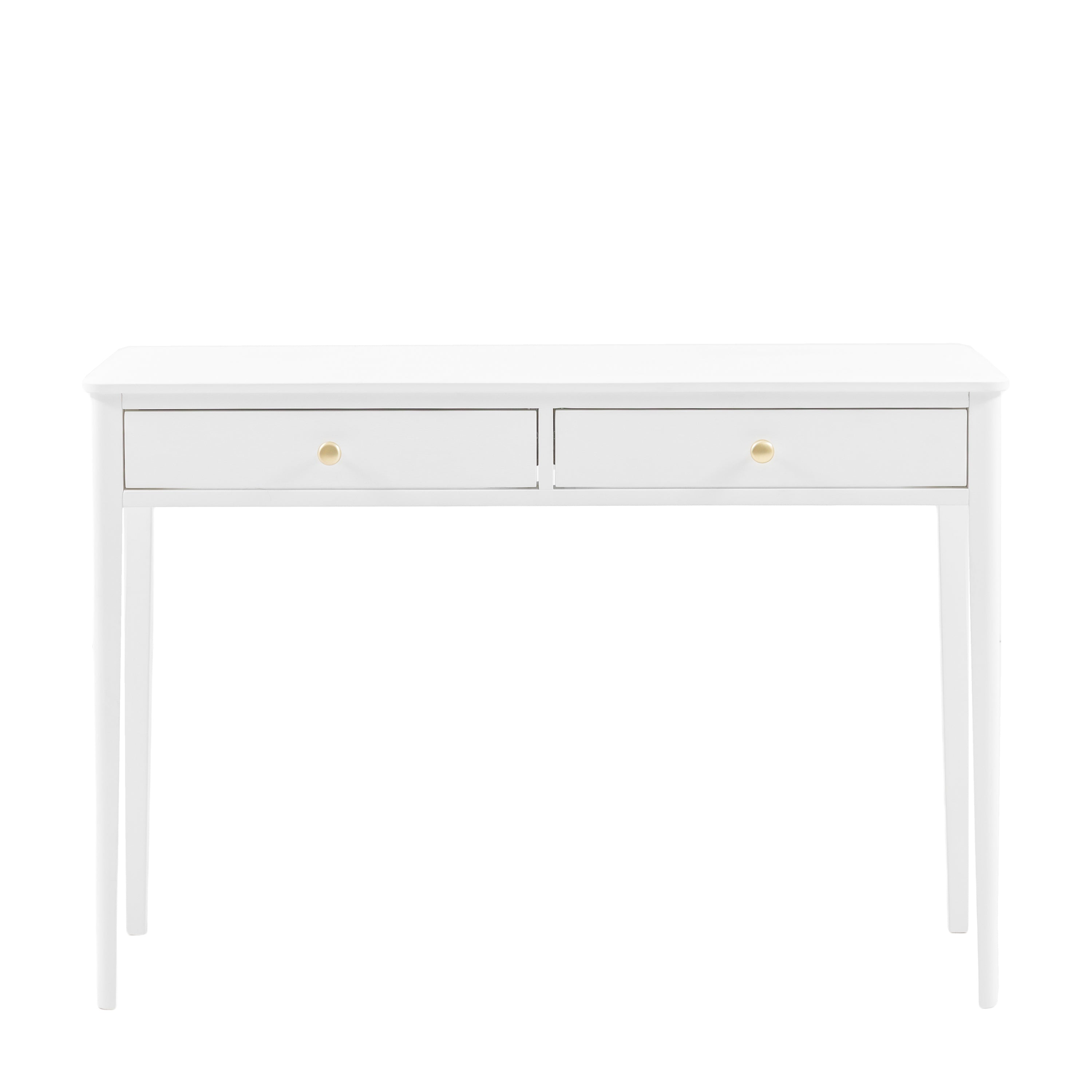 Acton 2 Drawer Console White