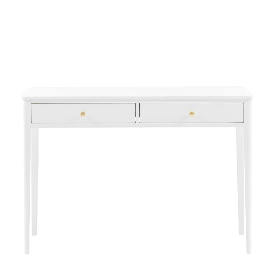 Acton 2 Drawer Console White