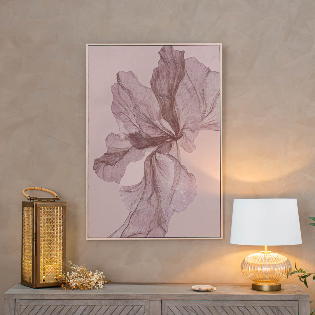 Adler Light Canvas in pink — front view