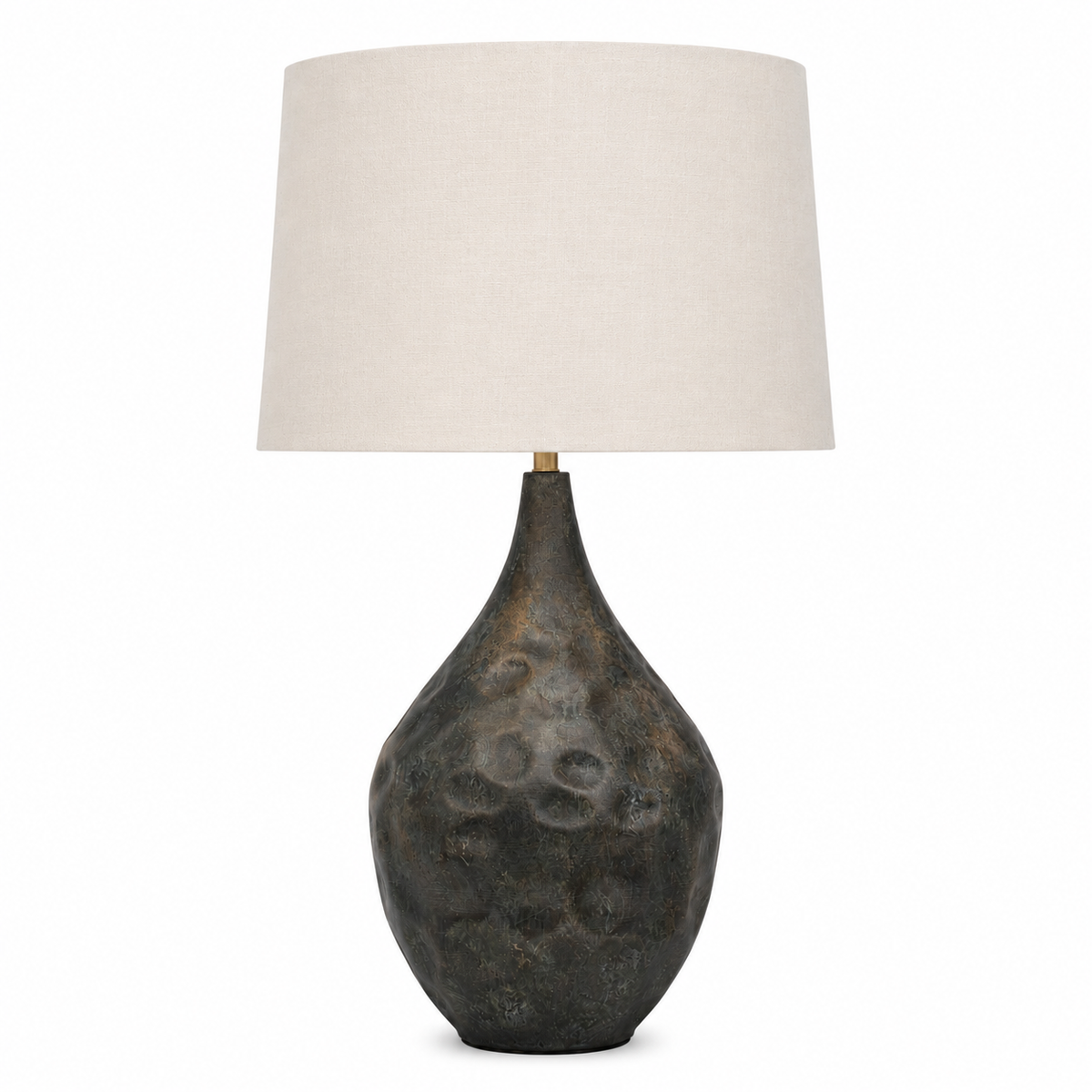 Aketa Dark Weathered Table Lamp