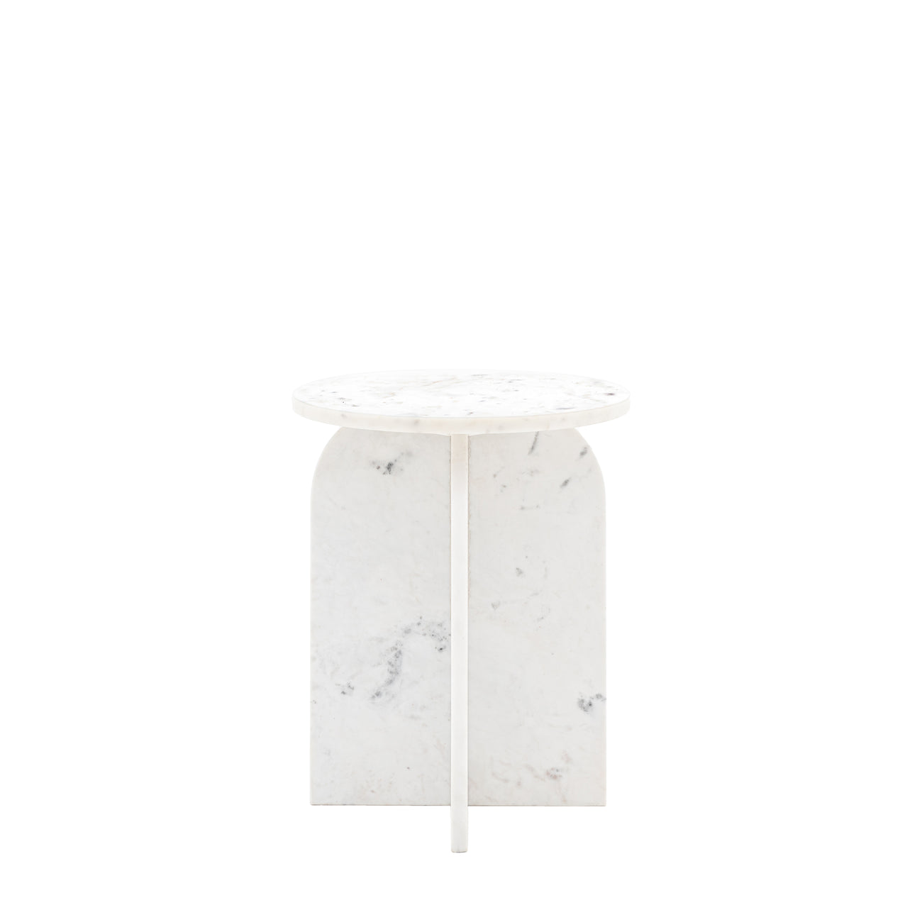 Amalfi Side Table White