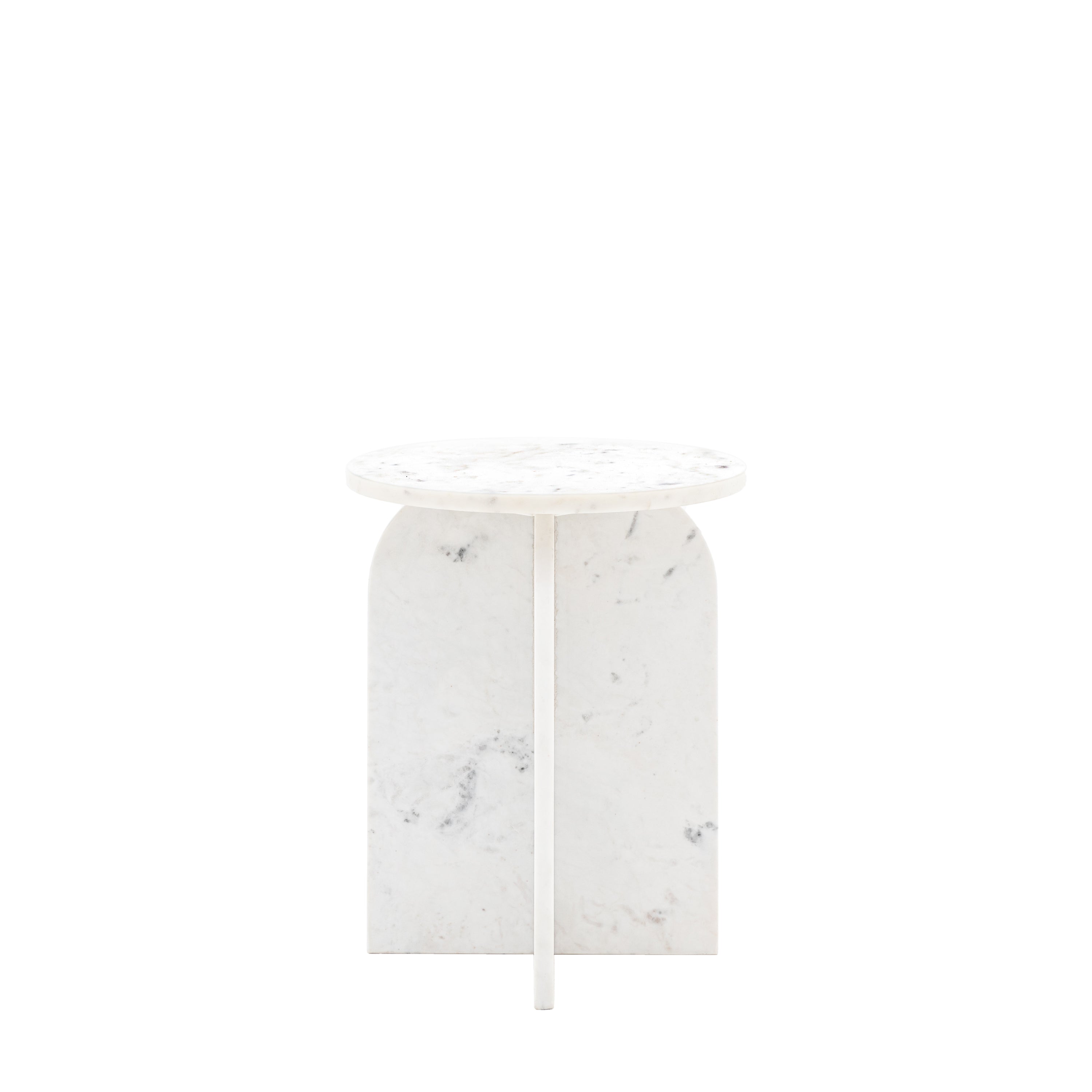 Amalfi Side Table White