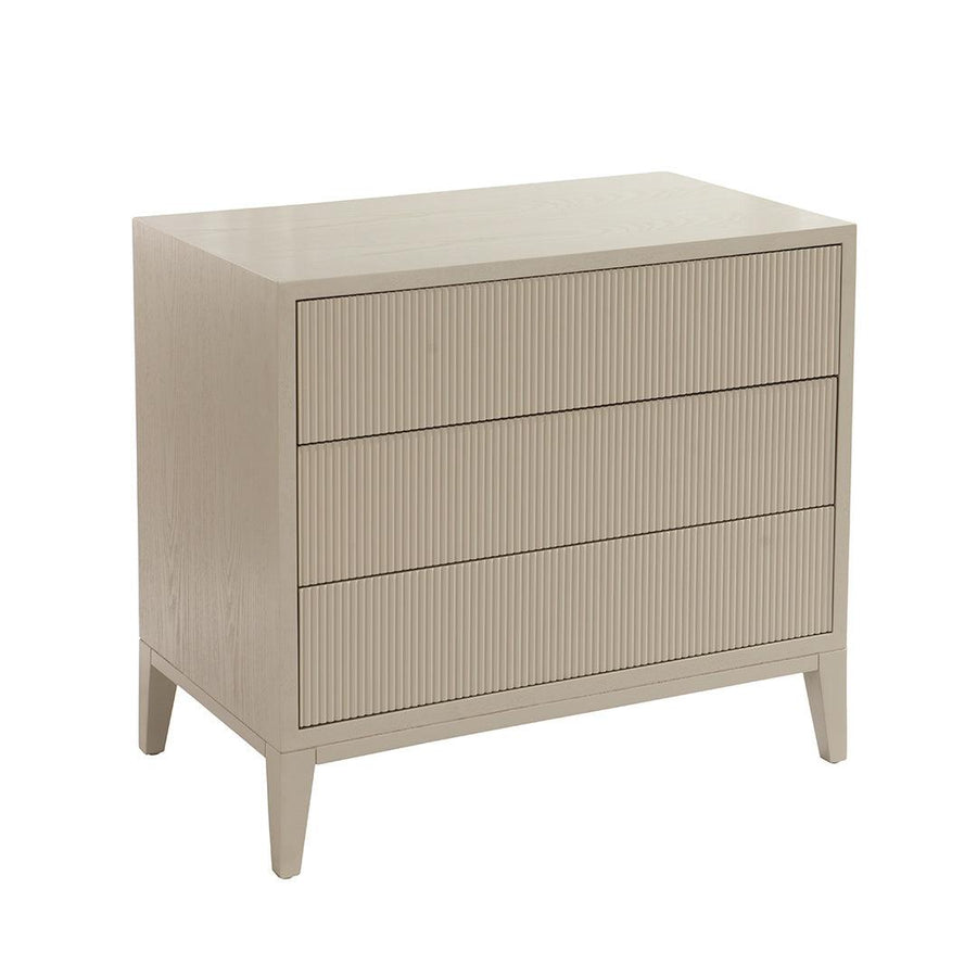 Amur Chest Of Drawers - Grey in ceramic grey — front view