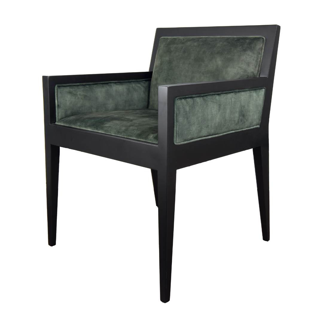 Ankarat Chair in green — alternative angle