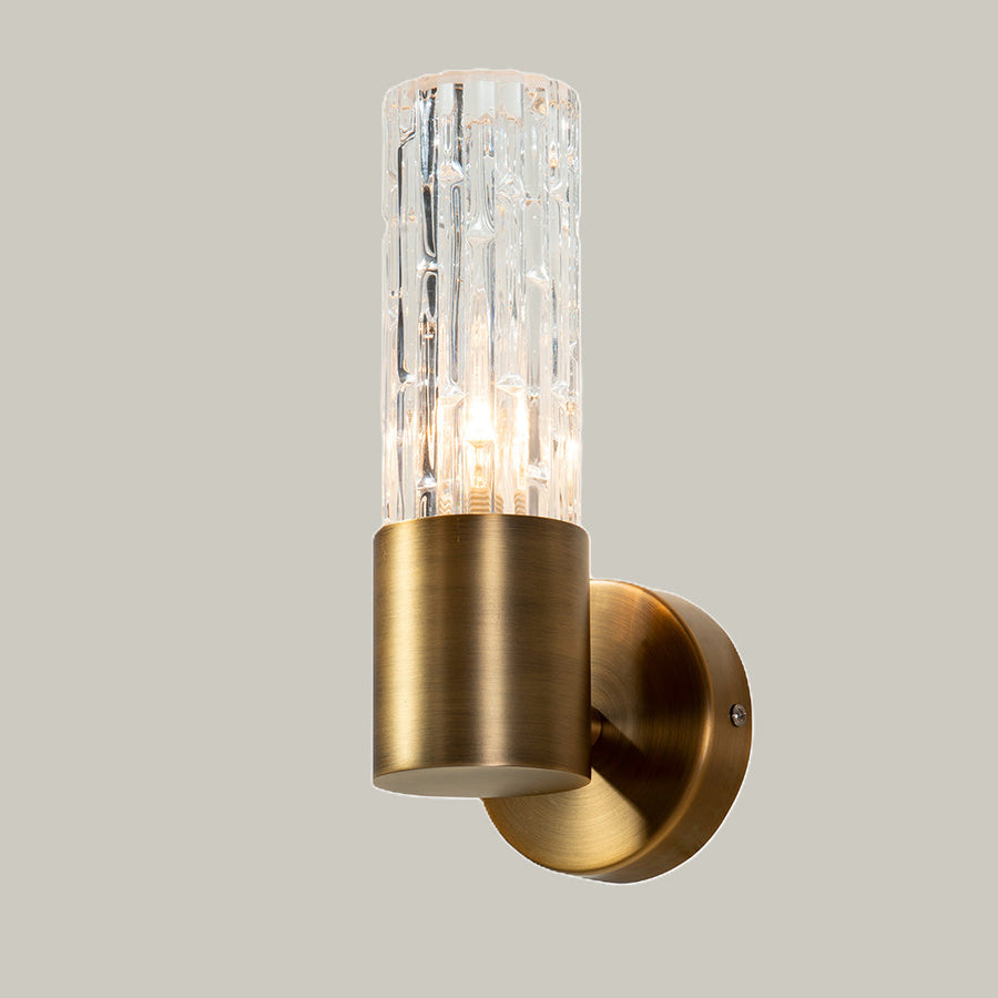 Ansley Wall Lamp in brass — alternative angle