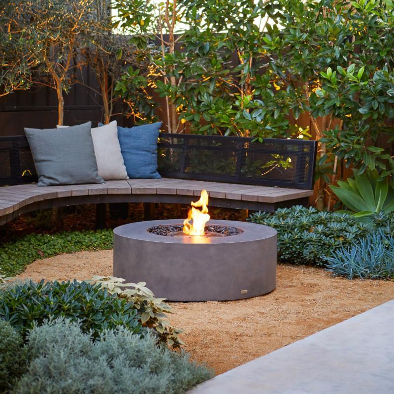 Ark 40 Bioethanol Fire Pit Table - Natural - EcoSmart Fire