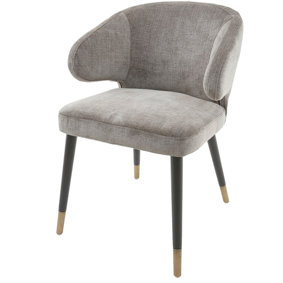 Arrone Mouse Chenille Chair — alternative angle
