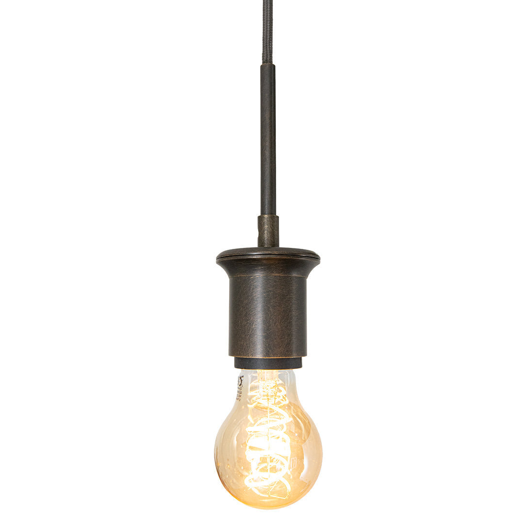 Astley Nine Pendant in Dark Bronze
