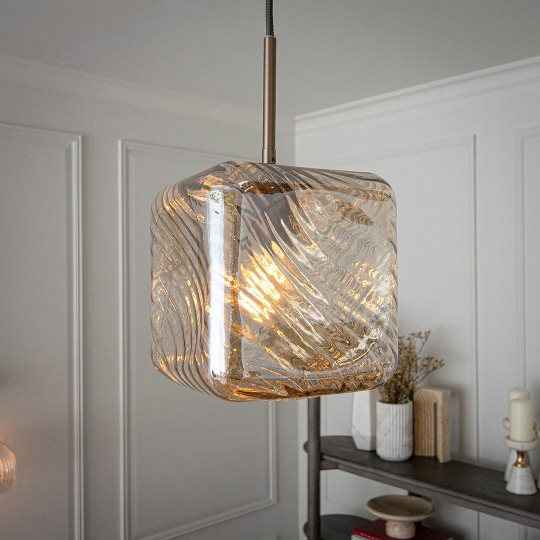 Astley Pendant in Antique Brass