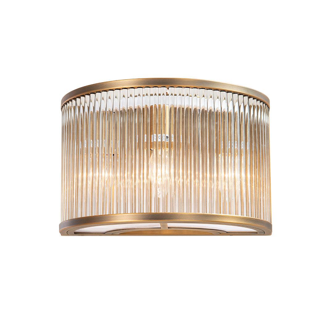 Aston Wall Light in polished nickel — alternative angle