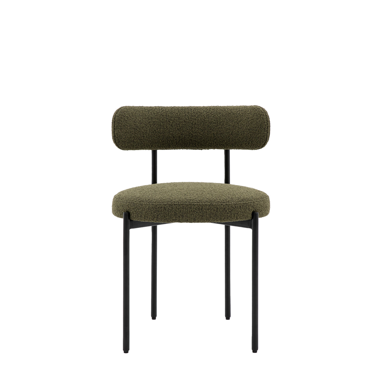 Aveley Dining Chair Green 2pk