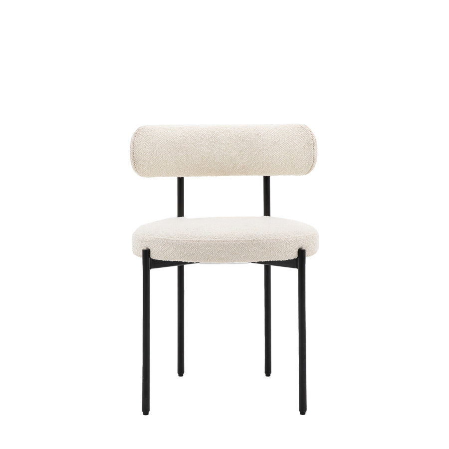 Aveley Dining Chair Vanilla 2pk
