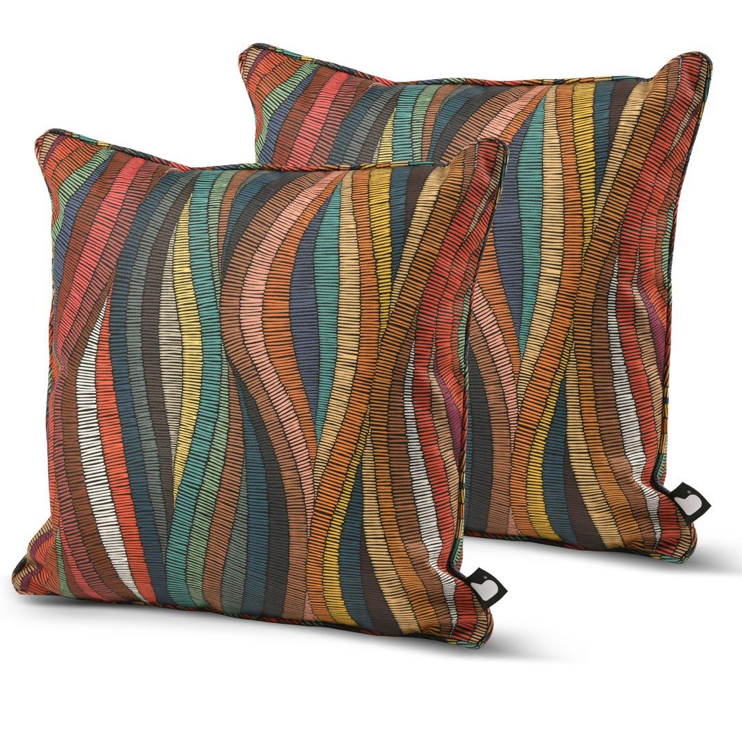 B Outdoor Cushion Twin Pack - Africa