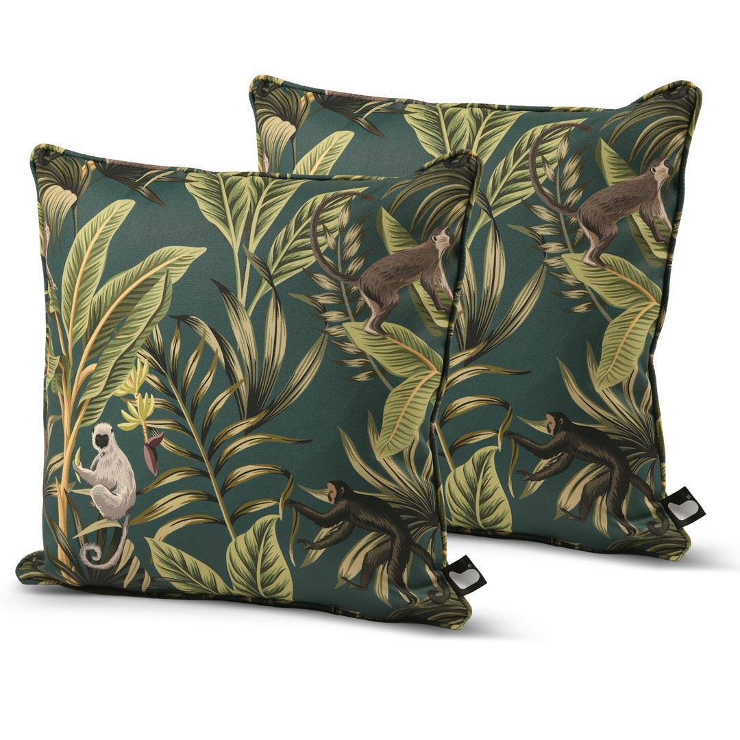 B Outdoor Cushion Twin Pack - Monkey