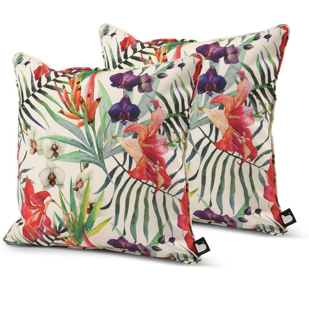 B Outdoor Cushion Twin Pack - Poppy