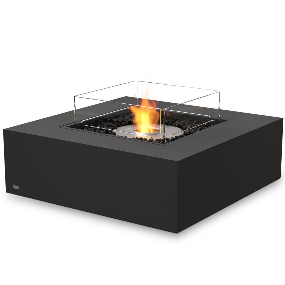Base Bioethanol Fire Pit Table - Graphite - EcoSmart Fire