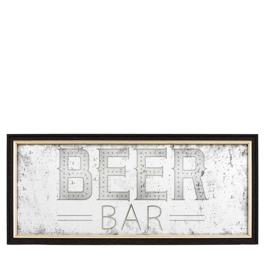 Beer Bar Mirror