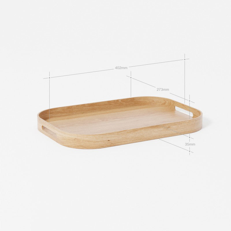 Bellhop 402 Rectangular Tray - Oak