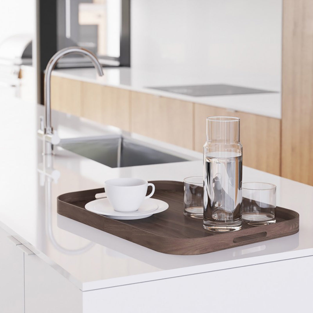 Bellhop 558 Rectangular Tray - Walnut