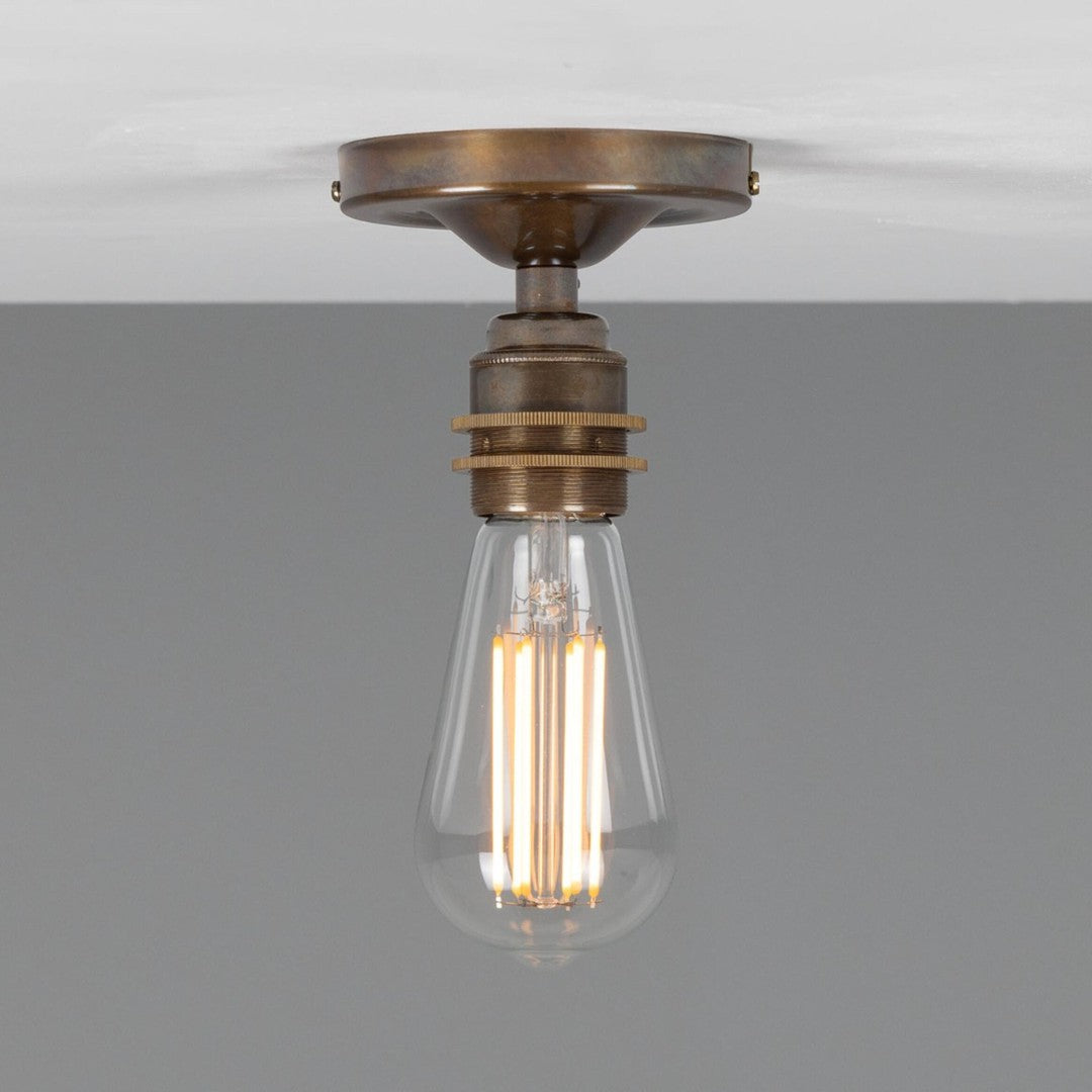 Bexter Vintage Flush Ceiling Light - Mullan Lighting