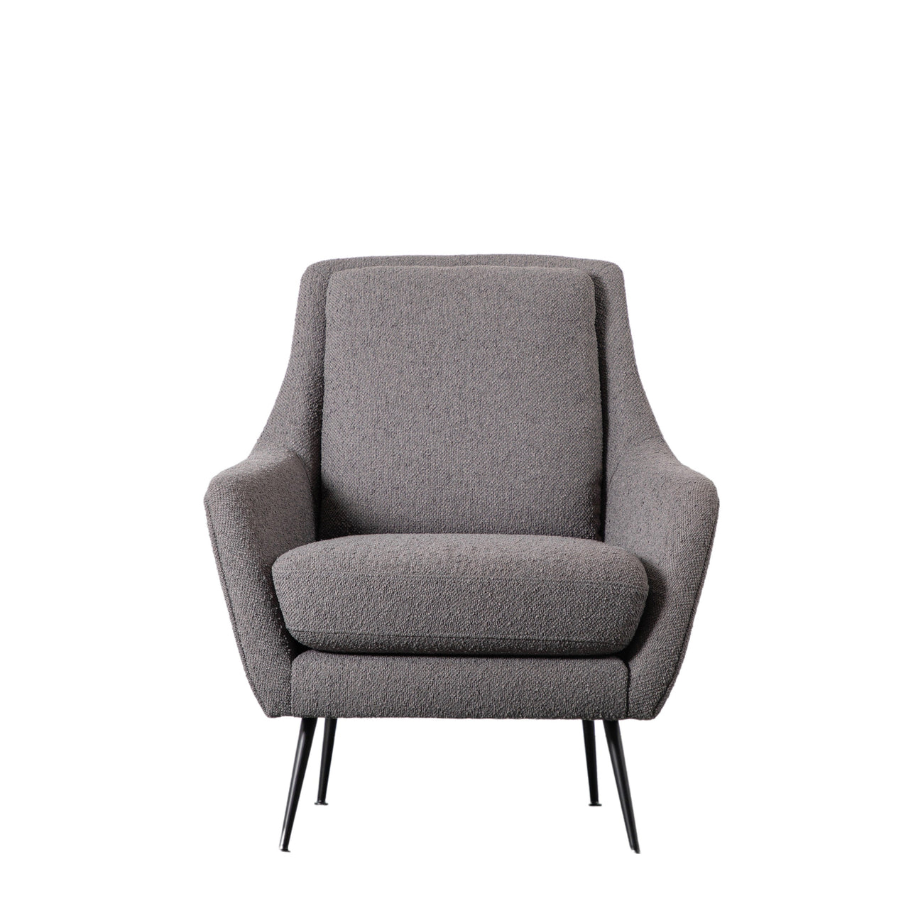 Brompton Armchair Dark Grey Linen