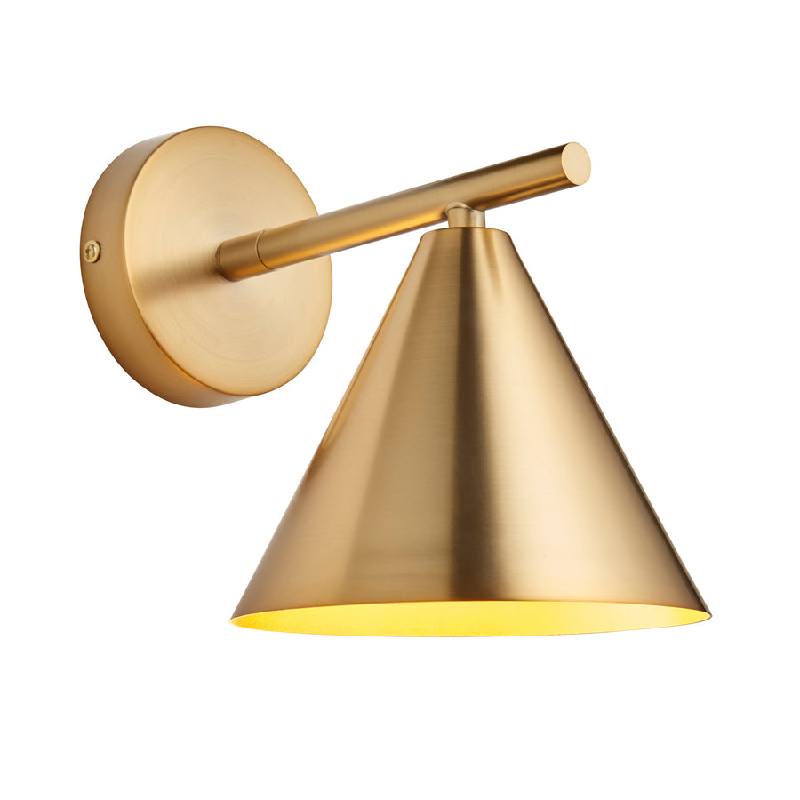 Cape Wall Light Antique Brass