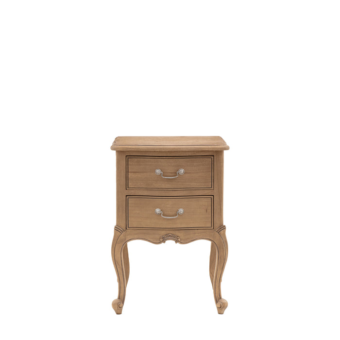 Chic Bedside Table Weathered