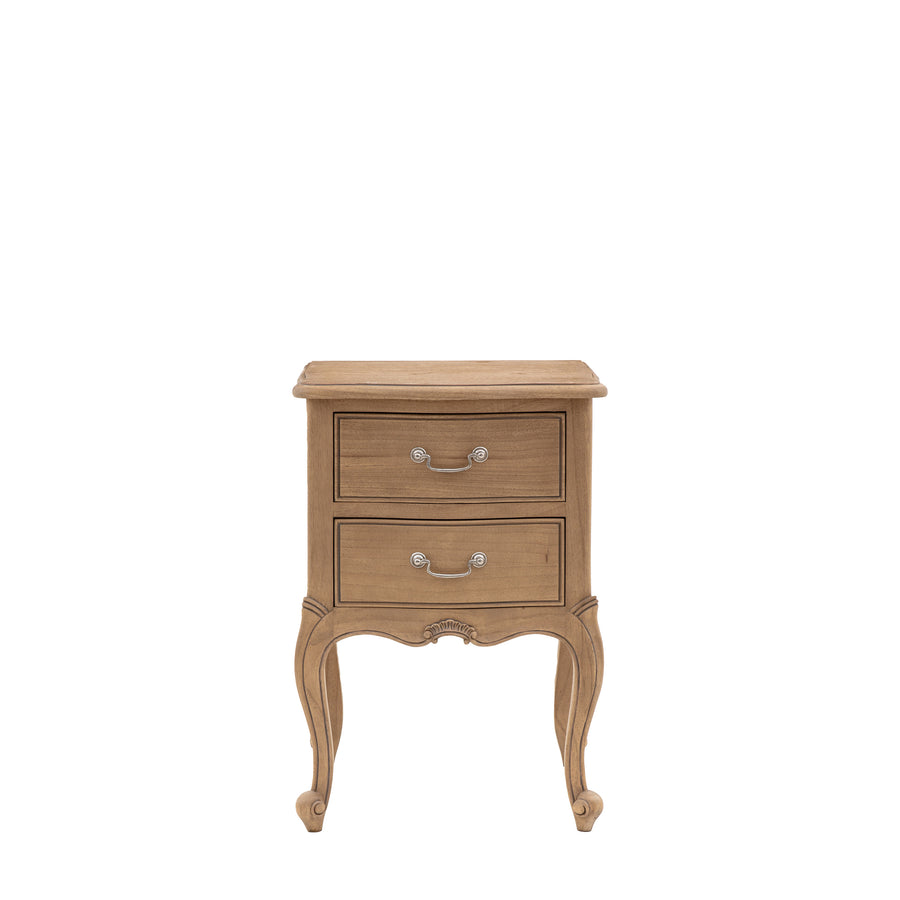 Chic Bedside Table Weathered