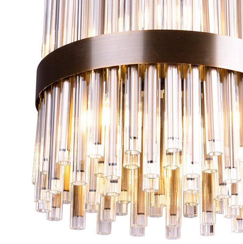 Colmar 40cm Chandelier - Antique Brass in antique brass — alternative angle