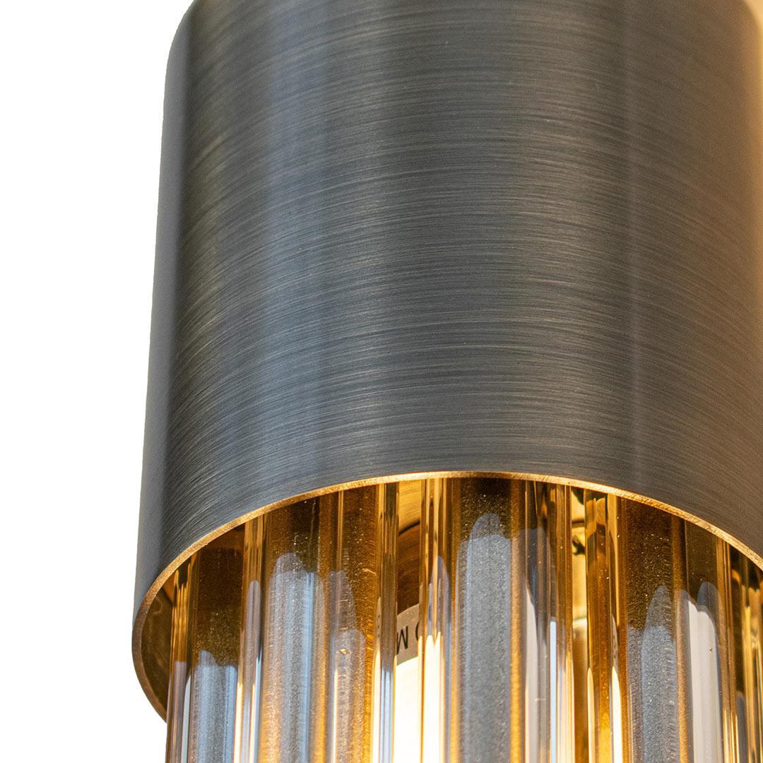Colmar IP44 Wall Light - Antique Brass