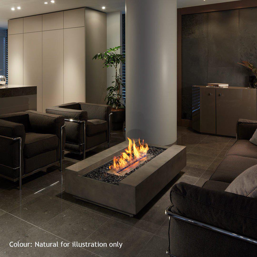 Cosmo Fire Pit Coffee Table - Graphite - EcoSmart Fire