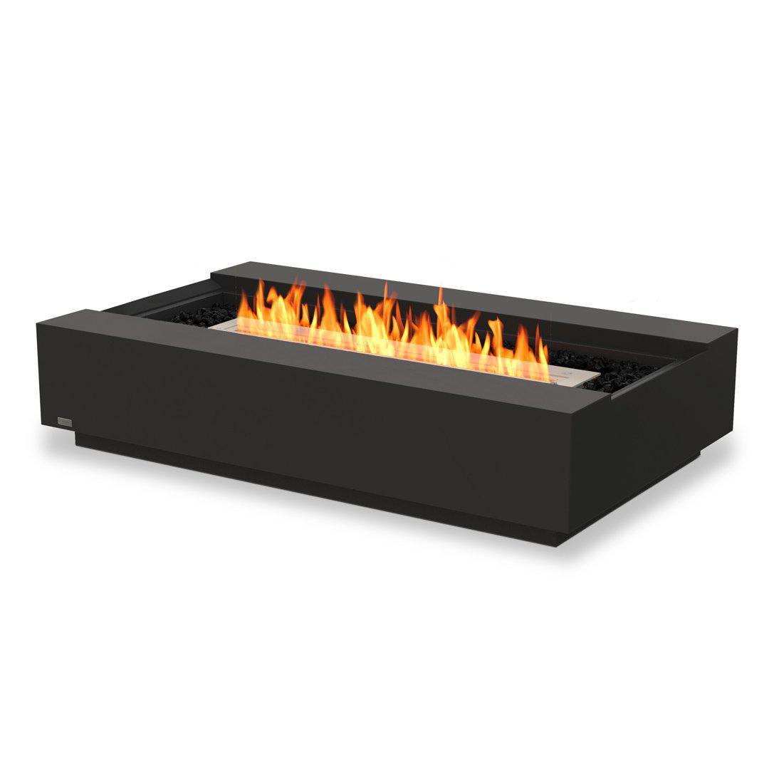 Cosmo Fire Pit Coffee Table - Graphite - EcoSmart Fire