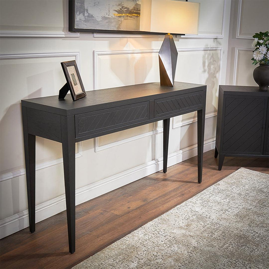 Croft Console Table -  Black