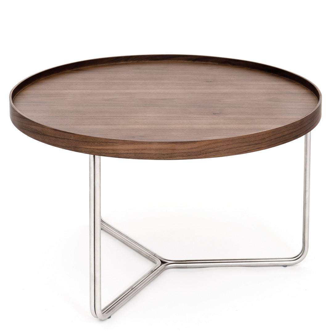 DT66 Walnut Round Coffee Table