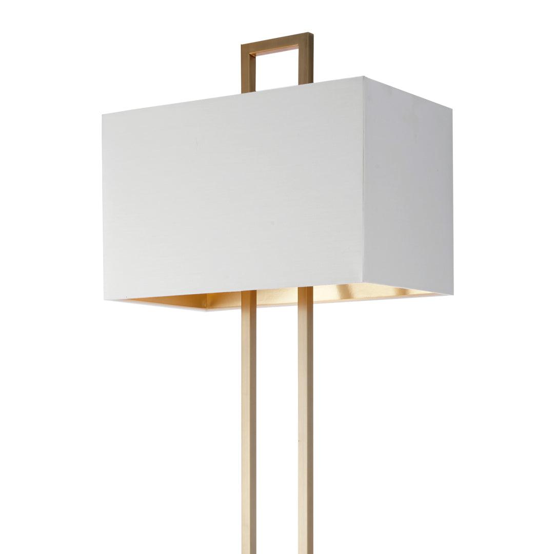 Danby Floor Lamp - Antique Brass