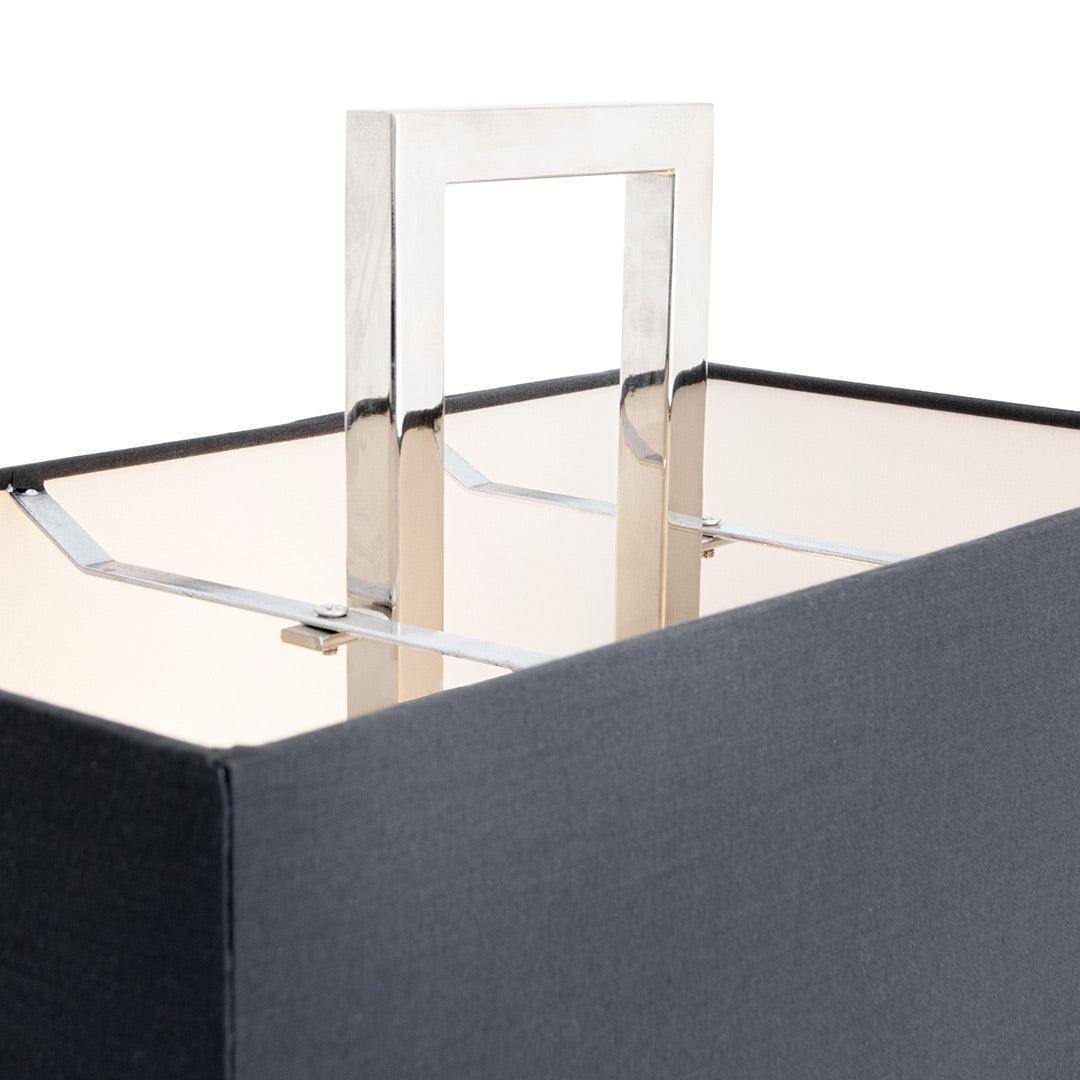 Danby Table Lamp - Nickel in polished nickel and gunmetal — alternative angle