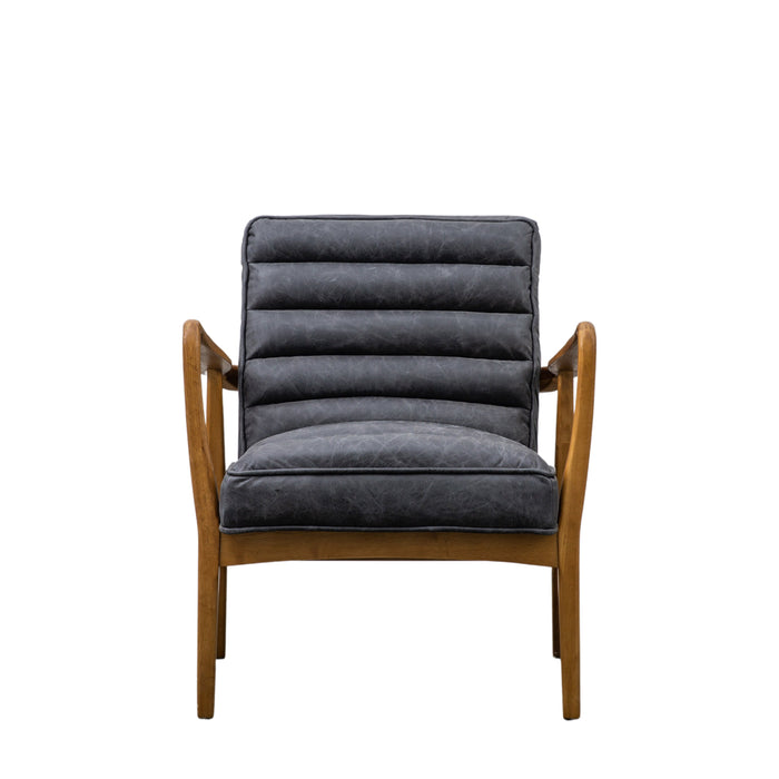 Datsun Armchair Antique Ebony 700x740x800mm