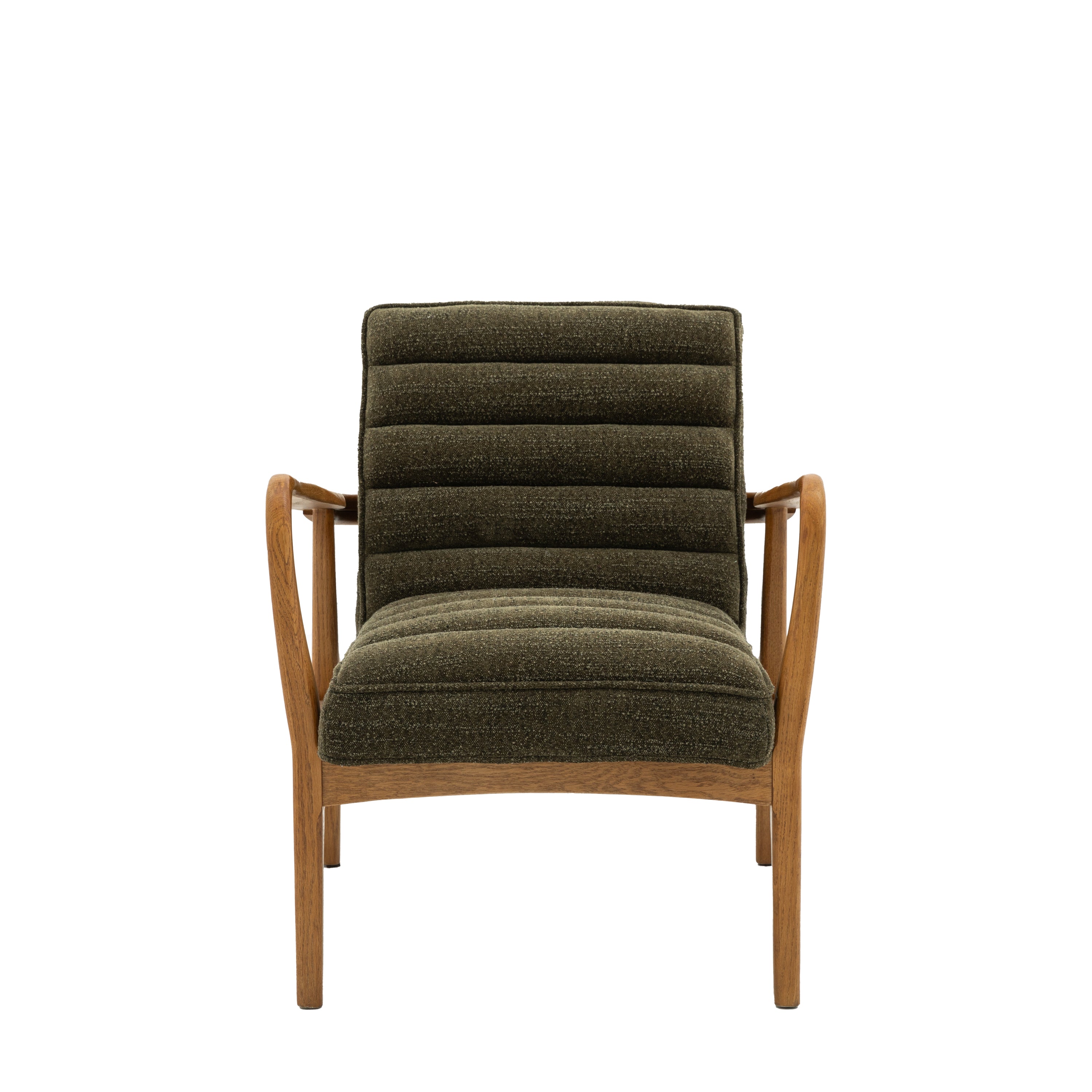 Datsun Armchair Green Boucle