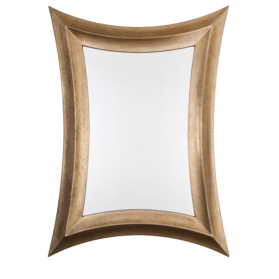 Distressed Bronze Coco Mirror
