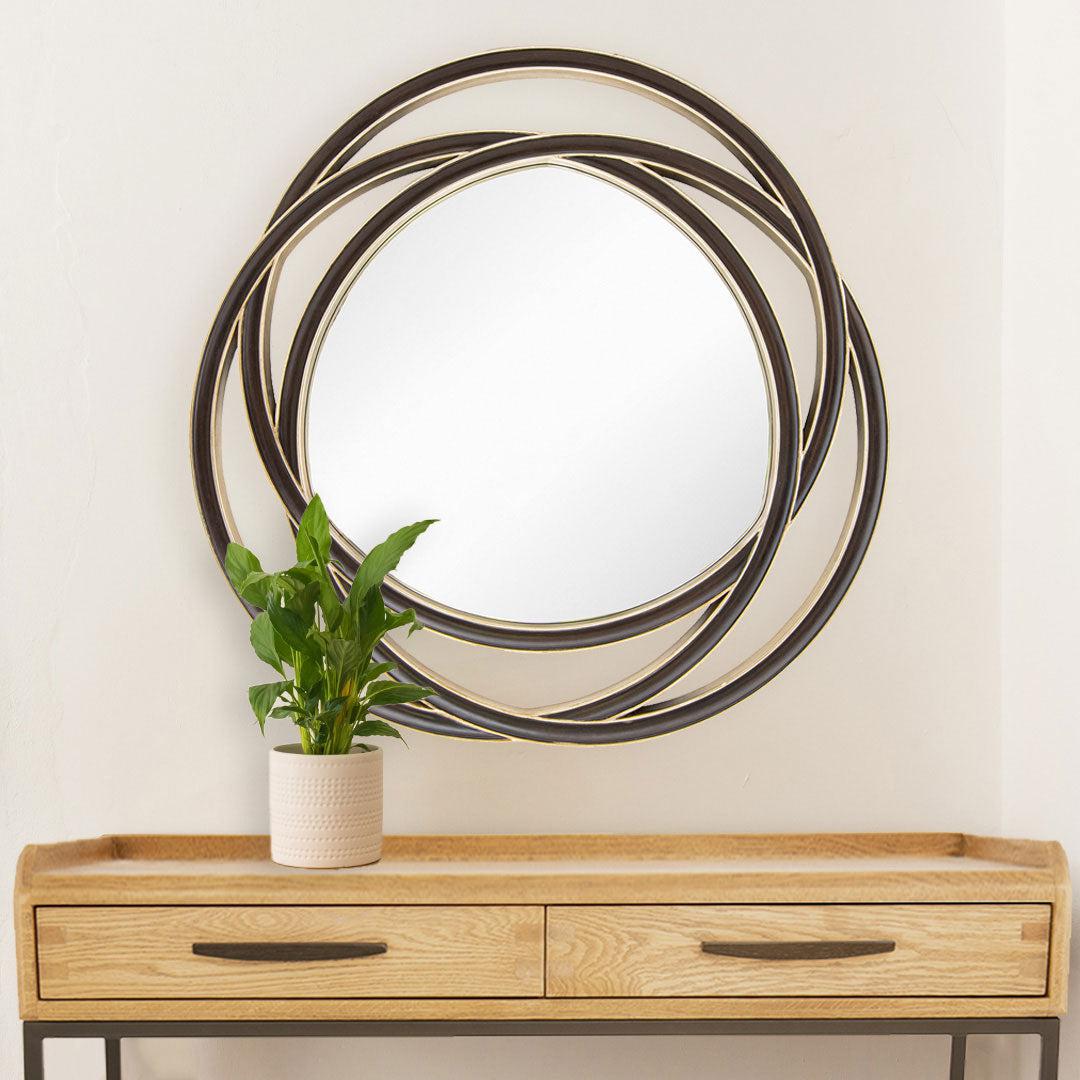 Dove Round Mirror