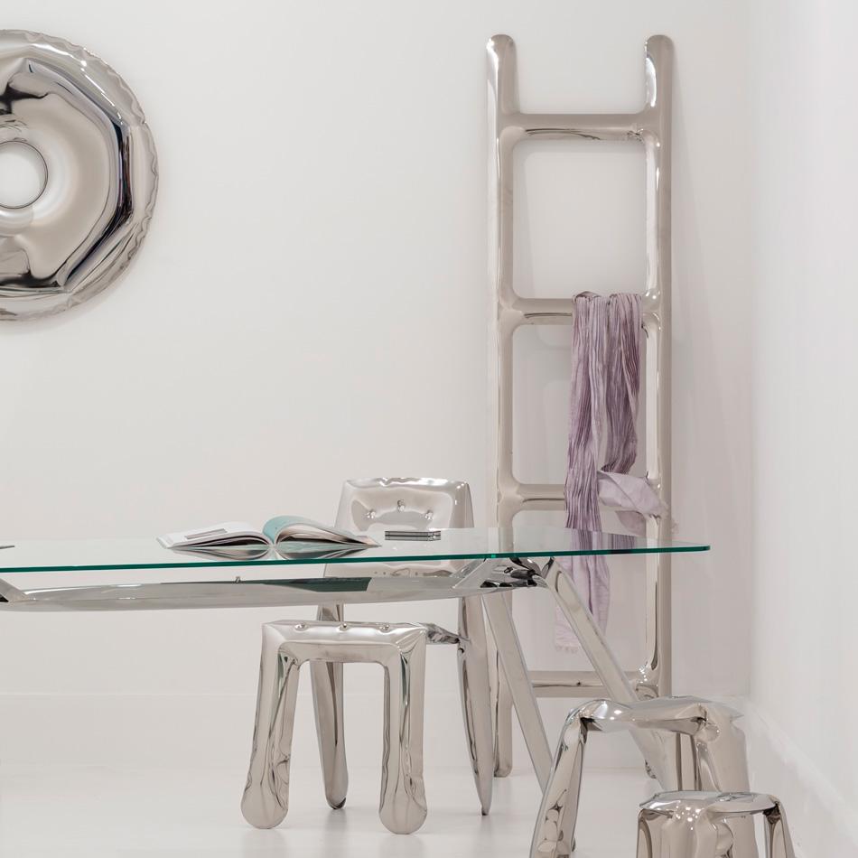 Drab Clothes Hanger - Polished Inox - Zieta