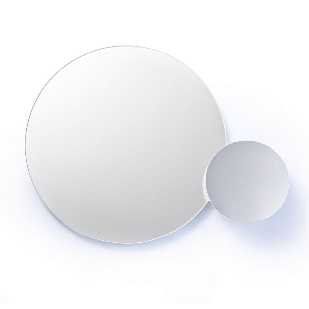 Eclipse Wall Mirror - Dark Oak