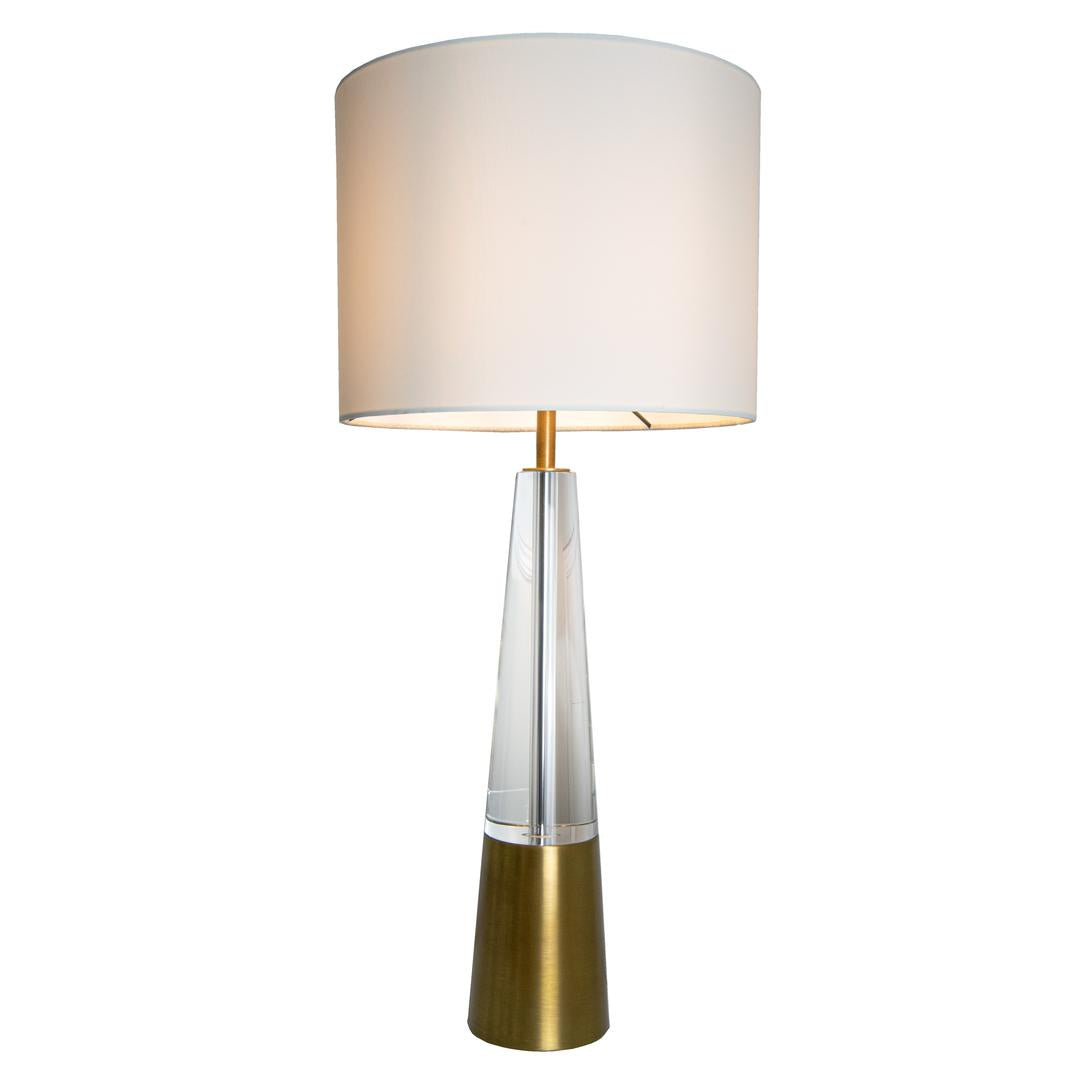 Edvin Table Lamp in antique brass — alternative angle