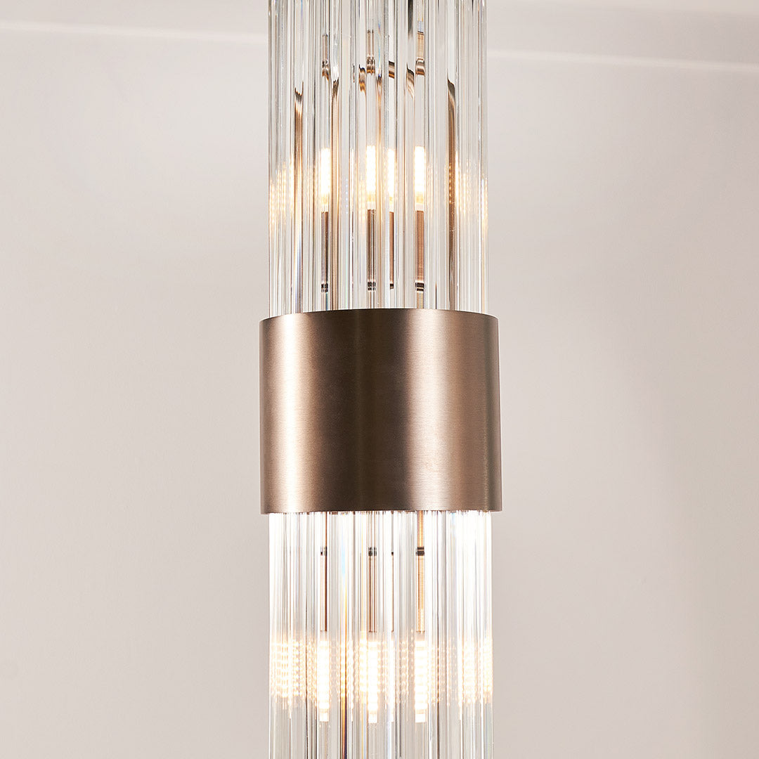 Eillish Pendant in bronze — alternative angle