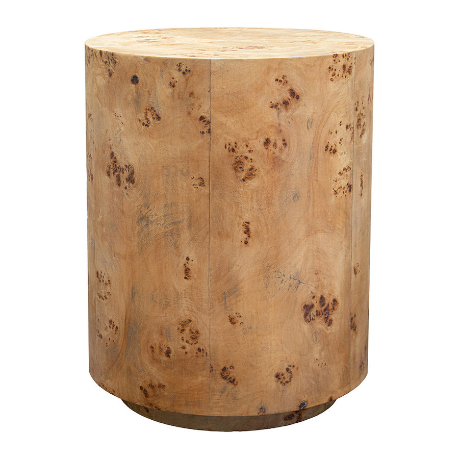 Elizabeth Side Table in natural ash — front view
